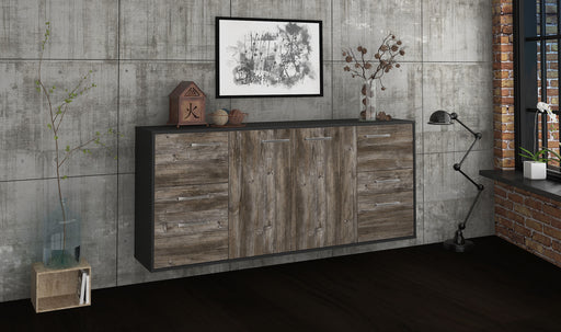 Sideboard Beaumont, Treibholz Front (180x79x35cm) - Dekati GmbH