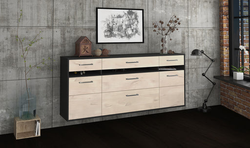 Sideboard Manchester, Zeder Front (180x79x35cm) - Dekati GmbH