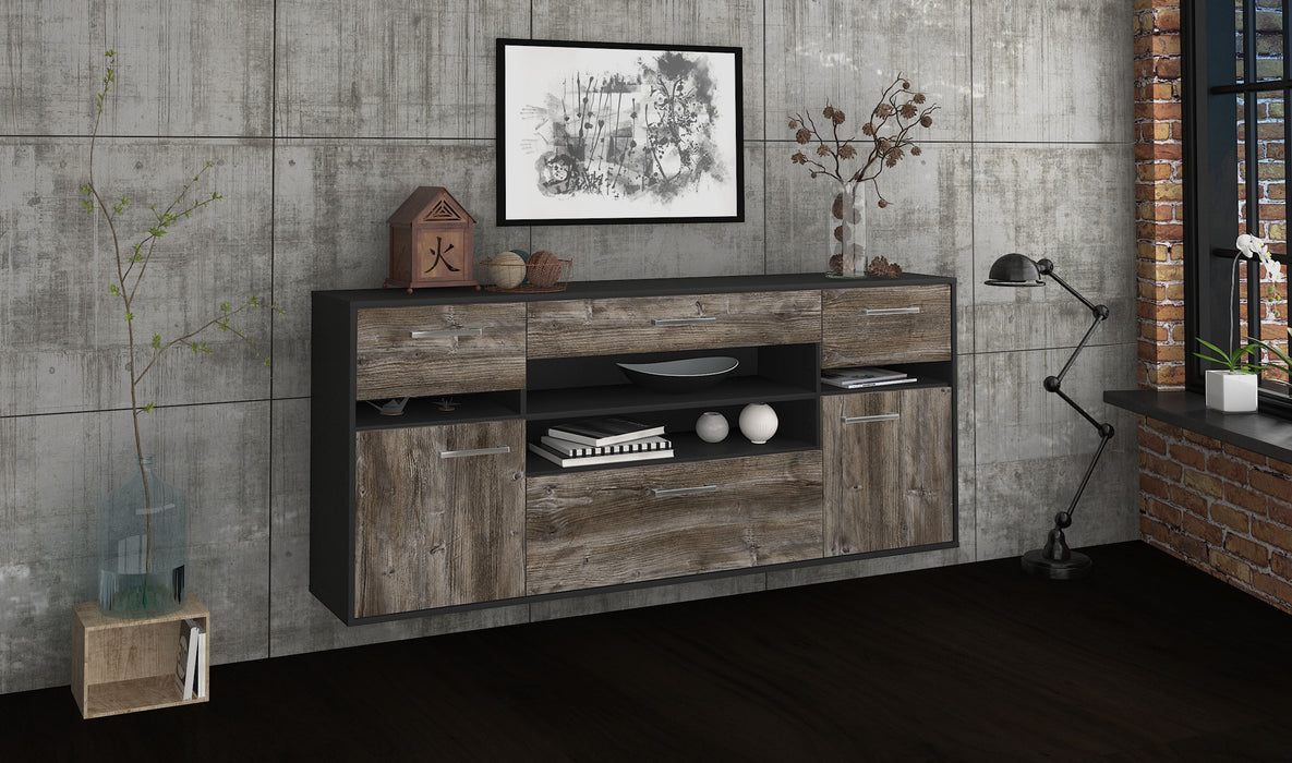 Sideboard Miramar, Treibholz Front (180x79x35cm) - Dekati GmbH