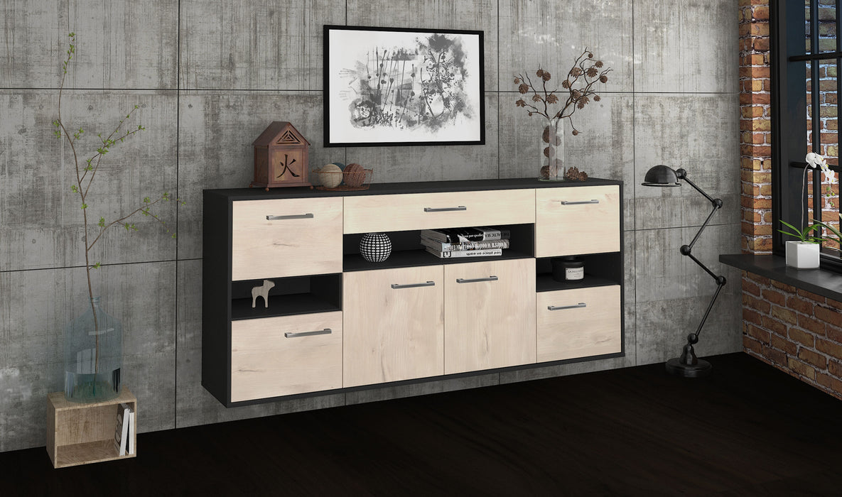 Sideboard Downey, Zeder Front (180x79x35cm) - Dekati GmbH