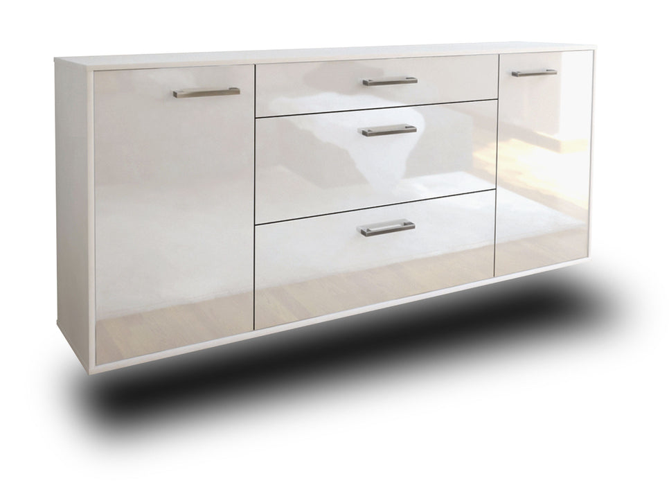 Sideboard Syracuse, Weiß Seite (180x79x35cm) - Dekati GmbH