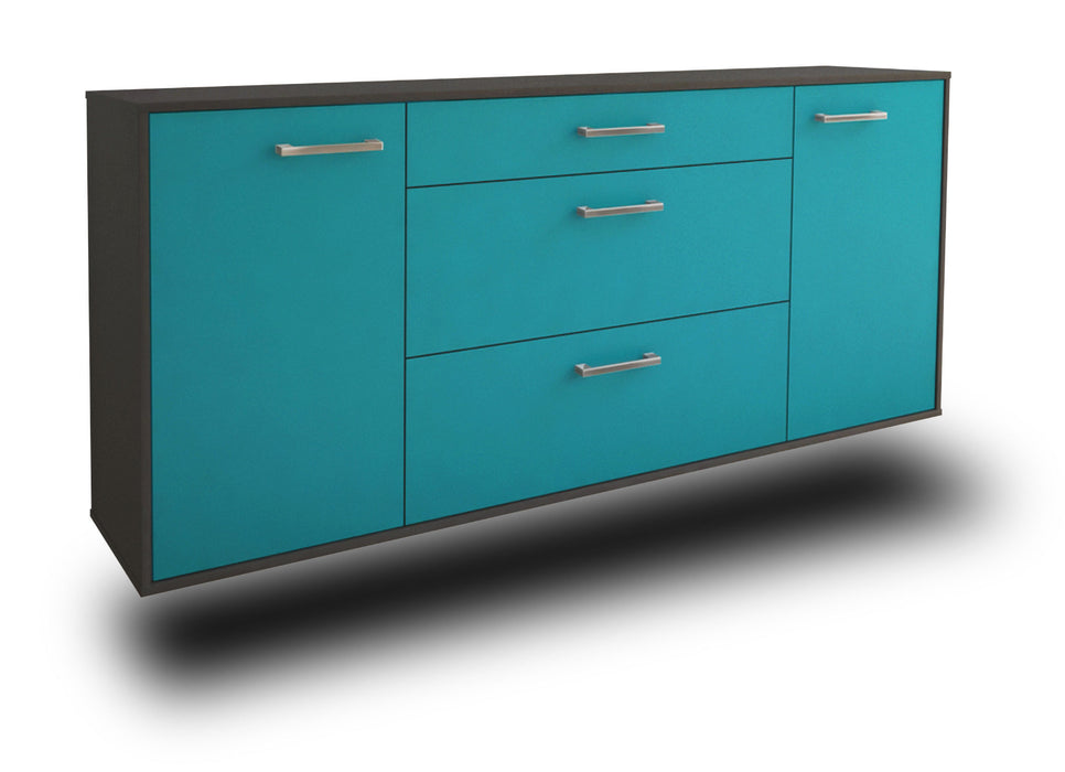 Sideboard Syracuse, Tuerkis Seite (180x79x35cm) - Dekati GmbH