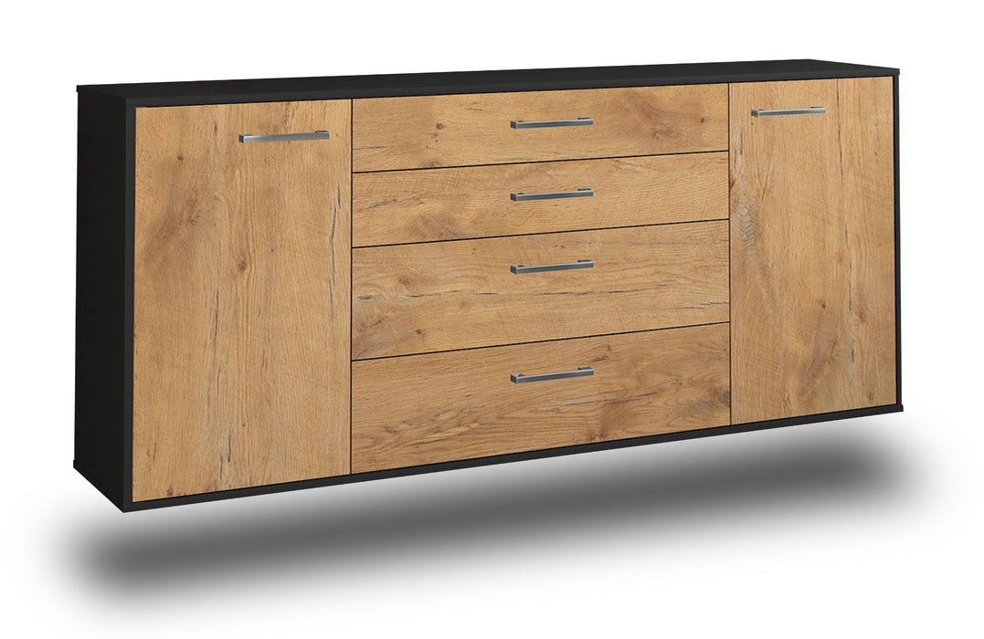 Sideboard Bridgeport, Eiche Seite (180x79x35cm) - Dekati GmbH