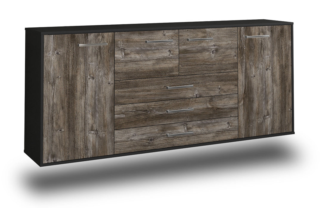 Sideboard Metairie, Treibholz Seite (180x79x35cm) - Dekati GmbH