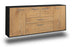 Sideboard Orange, Eiche Seite (180x79x35cm) - Dekati GmbH