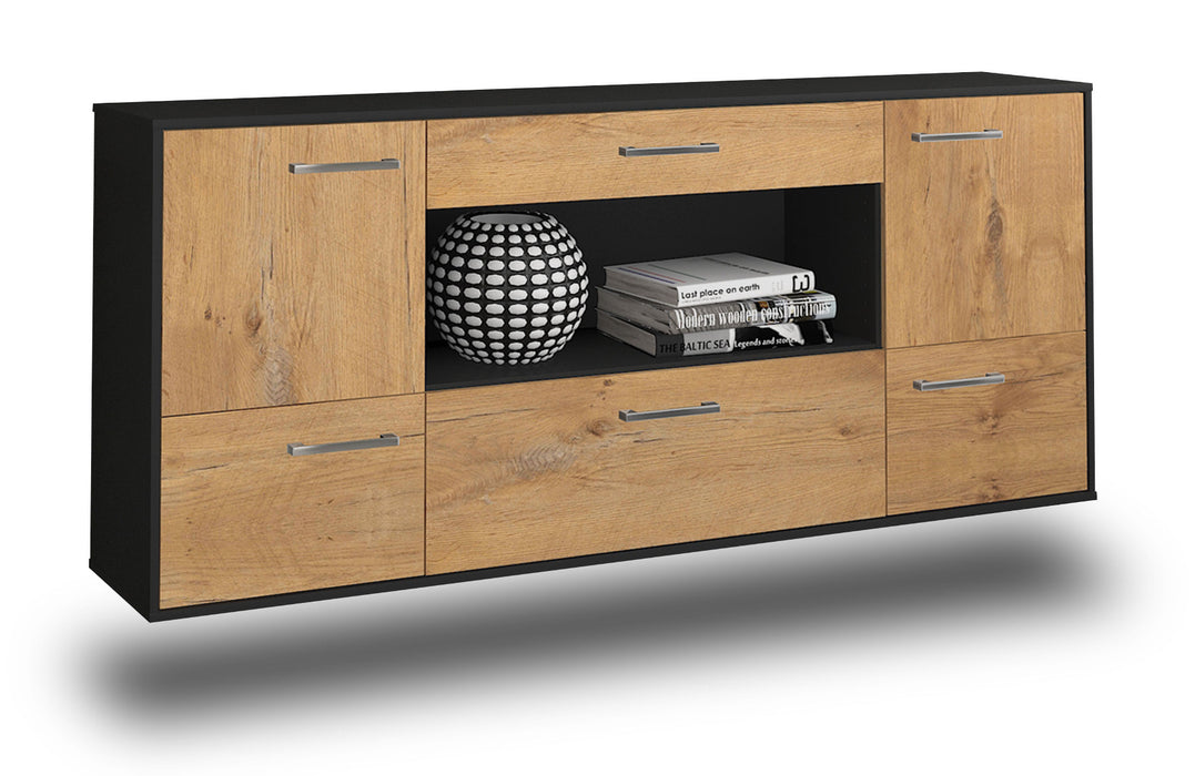 Sideboard East Los Angeles, Eiche Seite (180x79x35cm) - Dekati GmbH