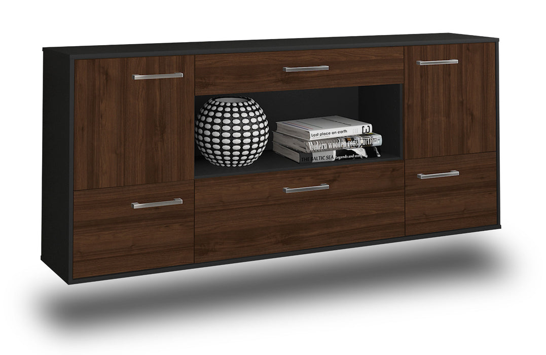 Sideboard East Los Angeles, Walnuss Seite (180x79x35cm) - Dekati GmbH