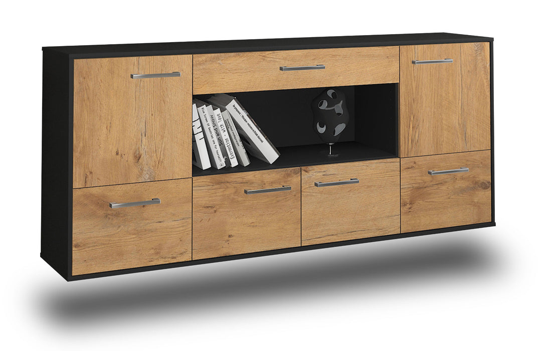 Sideboard Fullerton, Eiche Seite (180x79x35cm) - Dekati GmbH