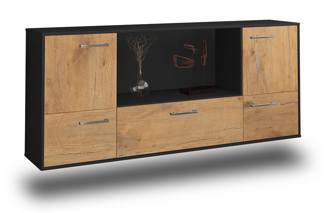 Sideboard Sunnyvale, Eiche Seite (180x79x35cm) - Dekati GmbH