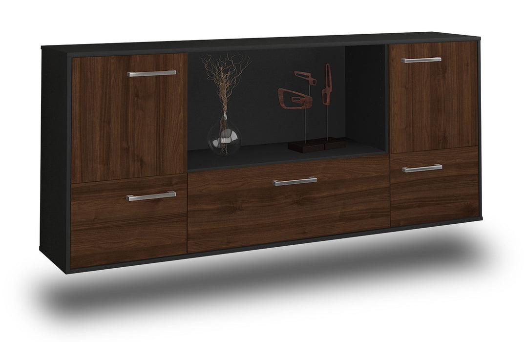 Sideboard Sunnyvale, Walnuss Seite (180x79x35cm) - Dekati GmbH