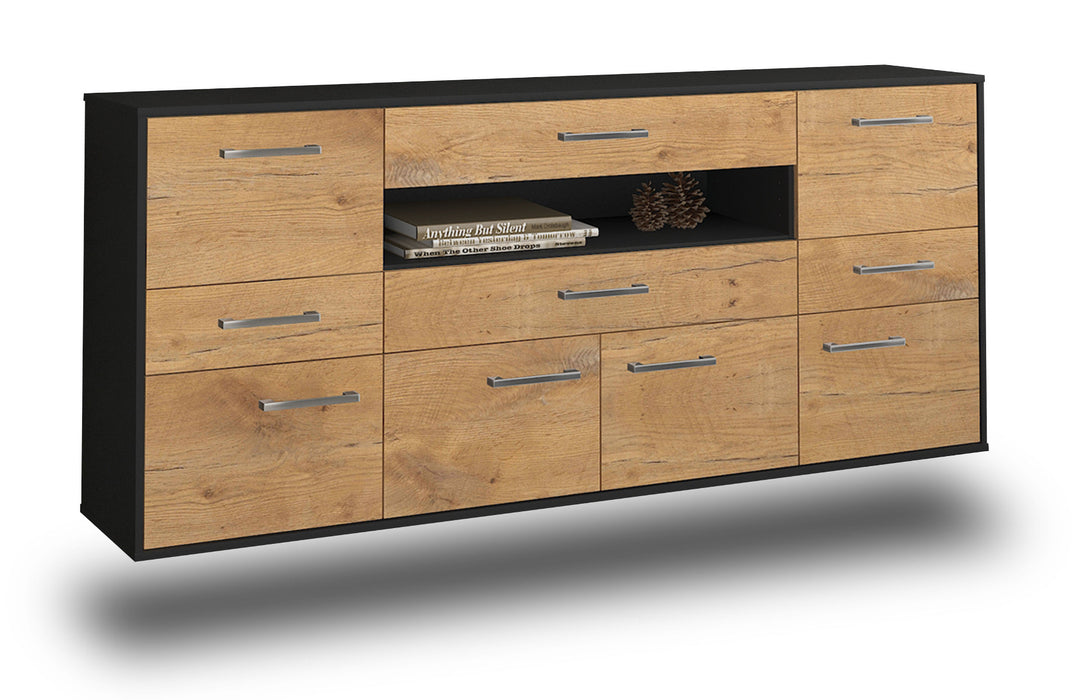 Sideboard Coral Springs, Eiche Seite (180x79x35cm) - Dekati GmbH