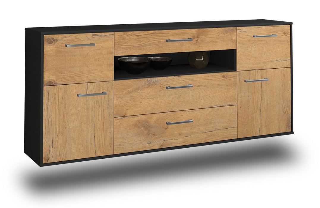 Sideboard Elizabeth, Eiche Seite (180x79x35cm) - Dekati GmbH