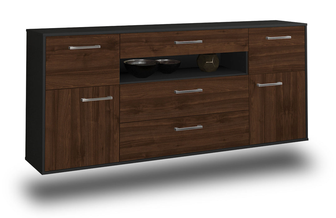 Sideboard Elizabeth, Walnuss Seite (180x79x35cm) - Dekati GmbH