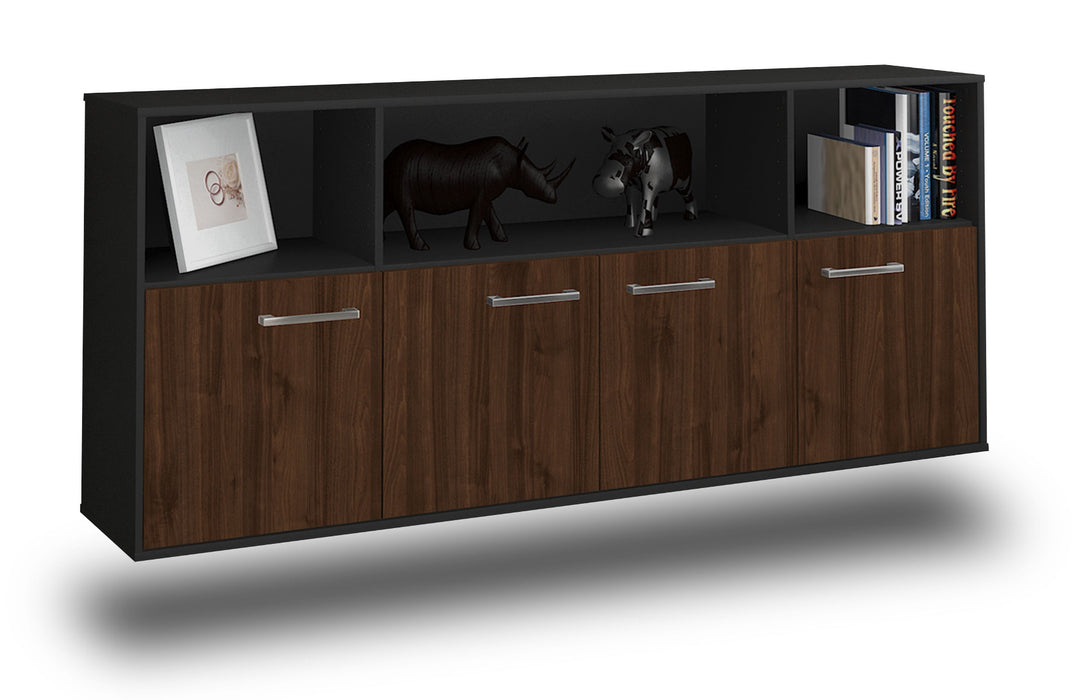 Sideboard Columbia, Walnuss Seite (180x79x35cm) - Dekati GmbH