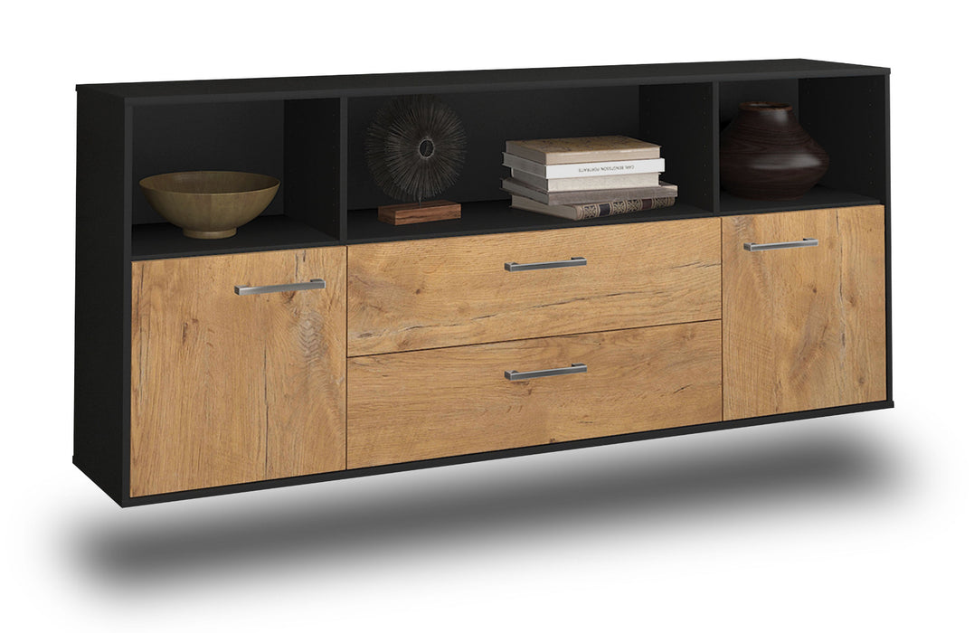 Sideboard Hartford, Eiche Seite (180x79x35cm) - Dekati GmbH