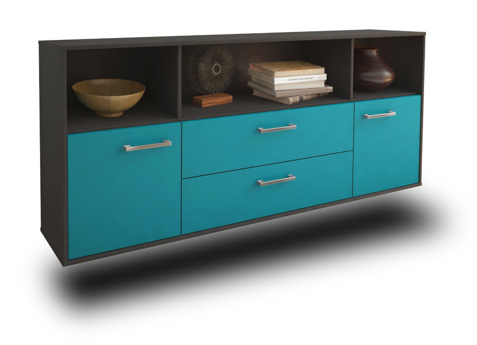 Sideboard Hartford, Tuerkis Seite (180x79x35cm) - Dekati GmbH