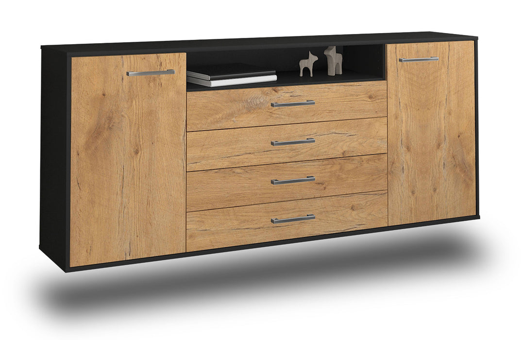 Sideboard New Haven, Eiche Seite (180x79x35cm) - Dekati GmbH