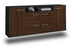 Sideboard Carrollton, Walnuss Seite (180x79x35cm) - Dekati GmbH