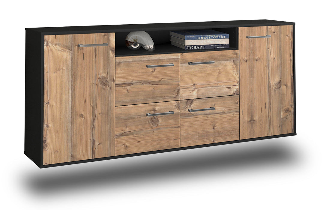 Sideboard Carrollton, Pinie Seite (180x79x35cm) - Dekati GmbH