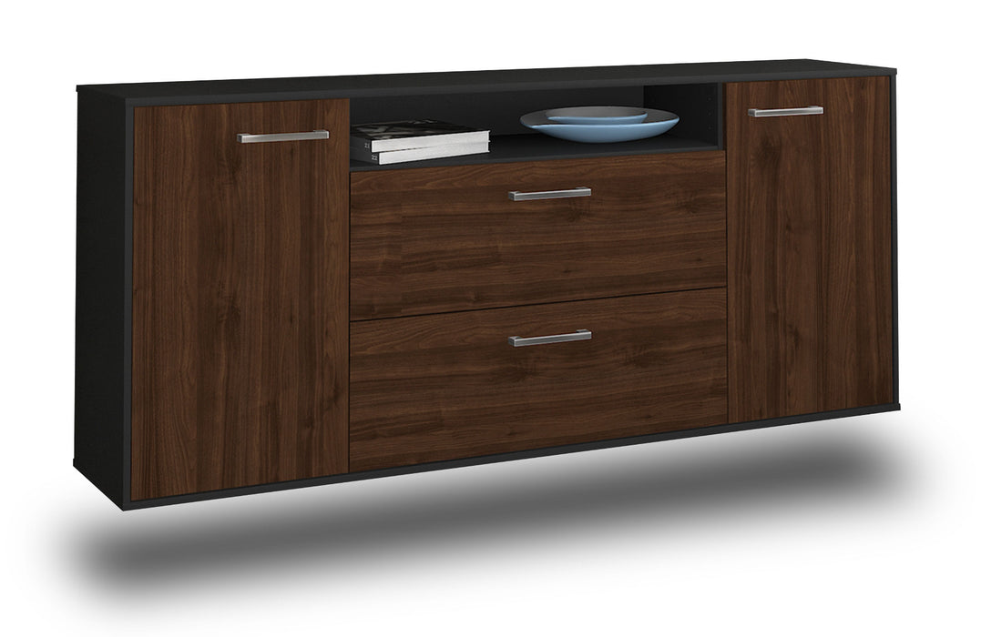 Sideboard Thousand Oaks, Walnuss Seite (180x79x35cm) - Dekati GmbH