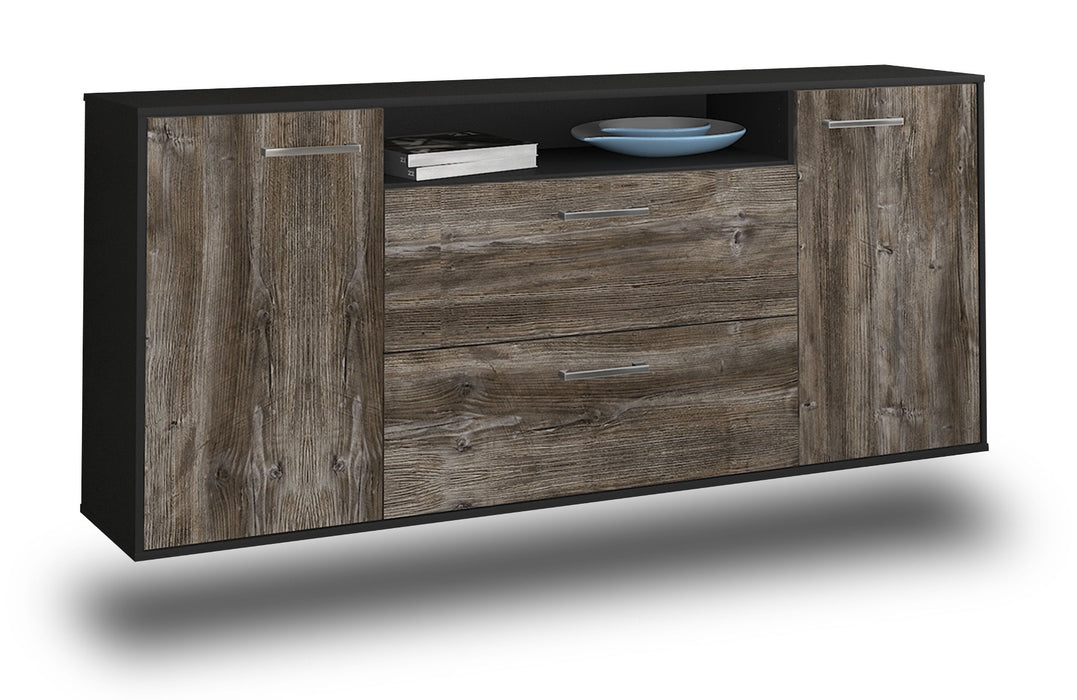 Sideboard Thousand Oaks, Treibholz Seite (180x79x35cm) - Dekati GmbH