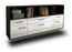 Sideboard Bellevue, Weiß Seite (180x79x35cm) - Dekati GmbH