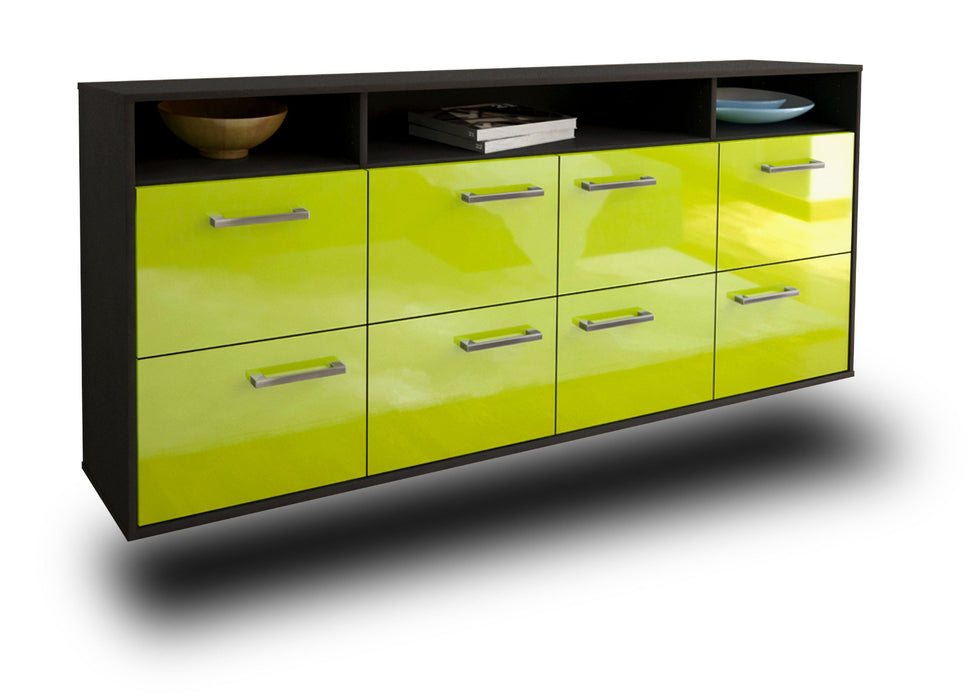 Sideboard Concord, Gruen Seite (180x79x35cm) - Dekati GmbH