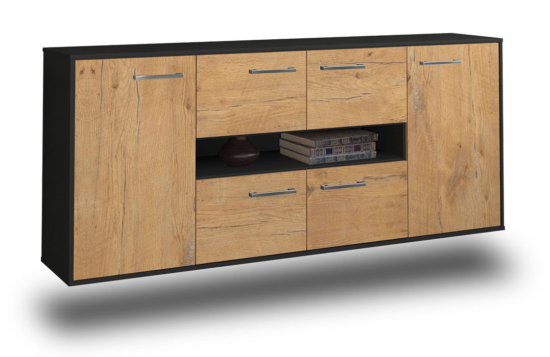 Sideboard Stamford, Eiche Seite (180x79x35cm) - Dekati GmbH