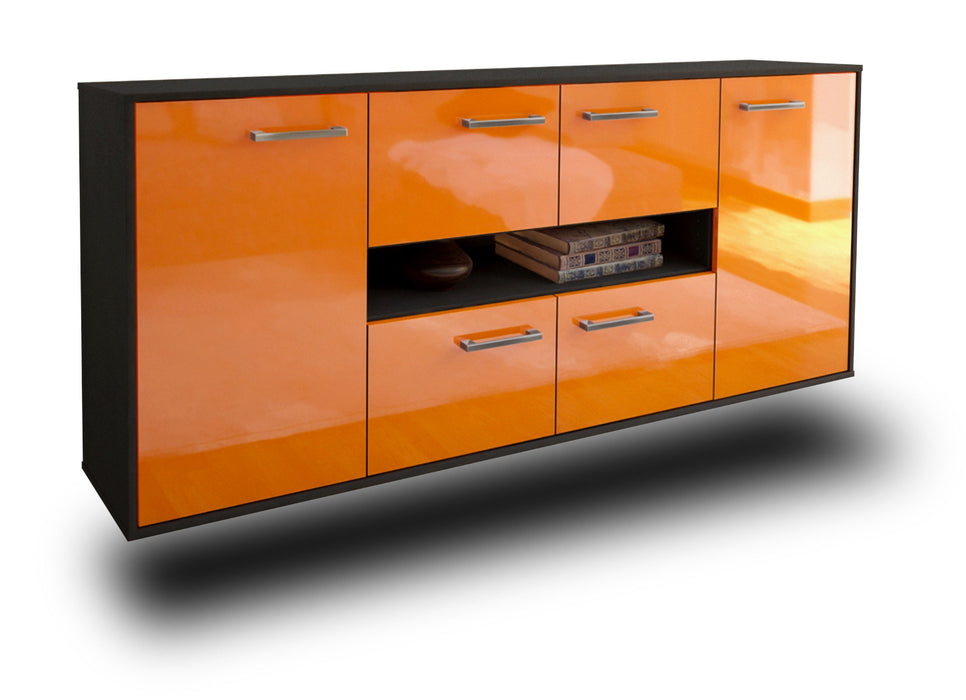 Sideboard Stamford, Orange Seite (180x79x35cm) - Dekati GmbH