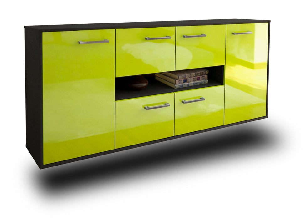 Sideboard Stamford, Gruen Seite (180x79x35cm) - Dekati GmbH