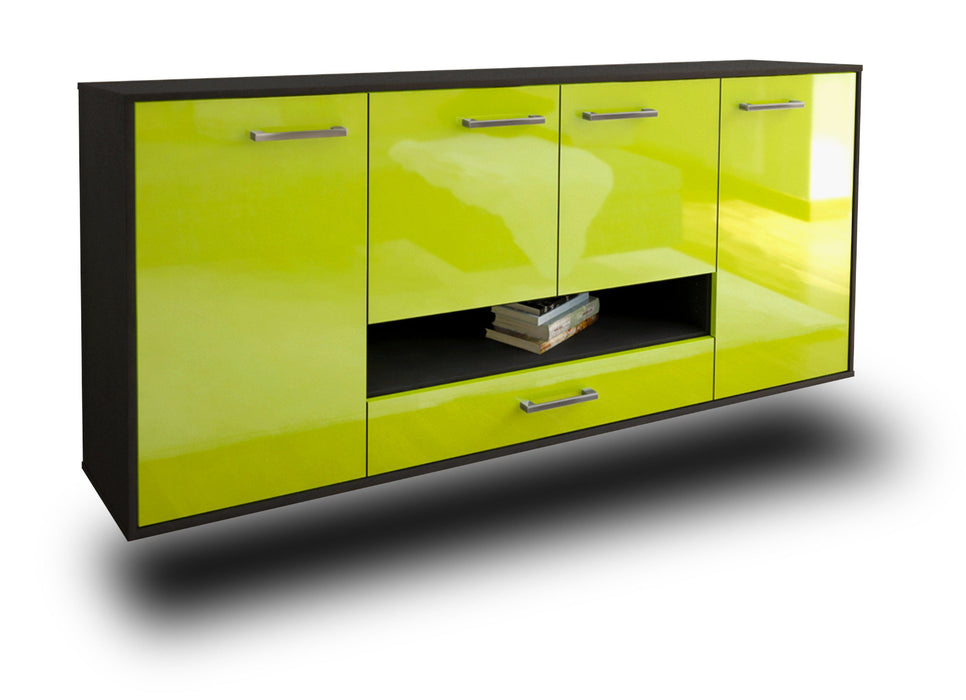 Sideboard Abilene, Gruen Seite (180x79x35cm) - Dekati GmbH