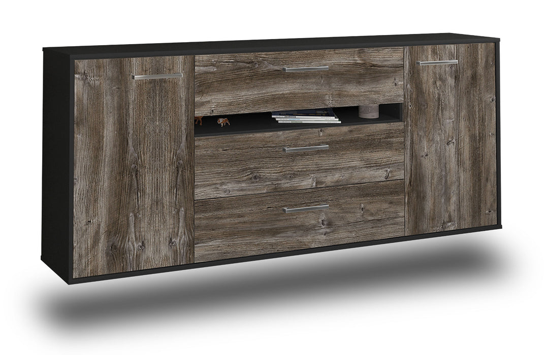 Sideboard McKinney, Treibholz Seite (180x79x35cm) - Dekati GmbH