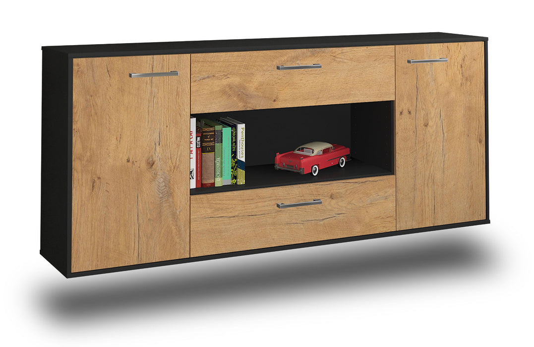 Sideboard Denton, Eiche Seite (180x79x35cm) - Dekati GmbH