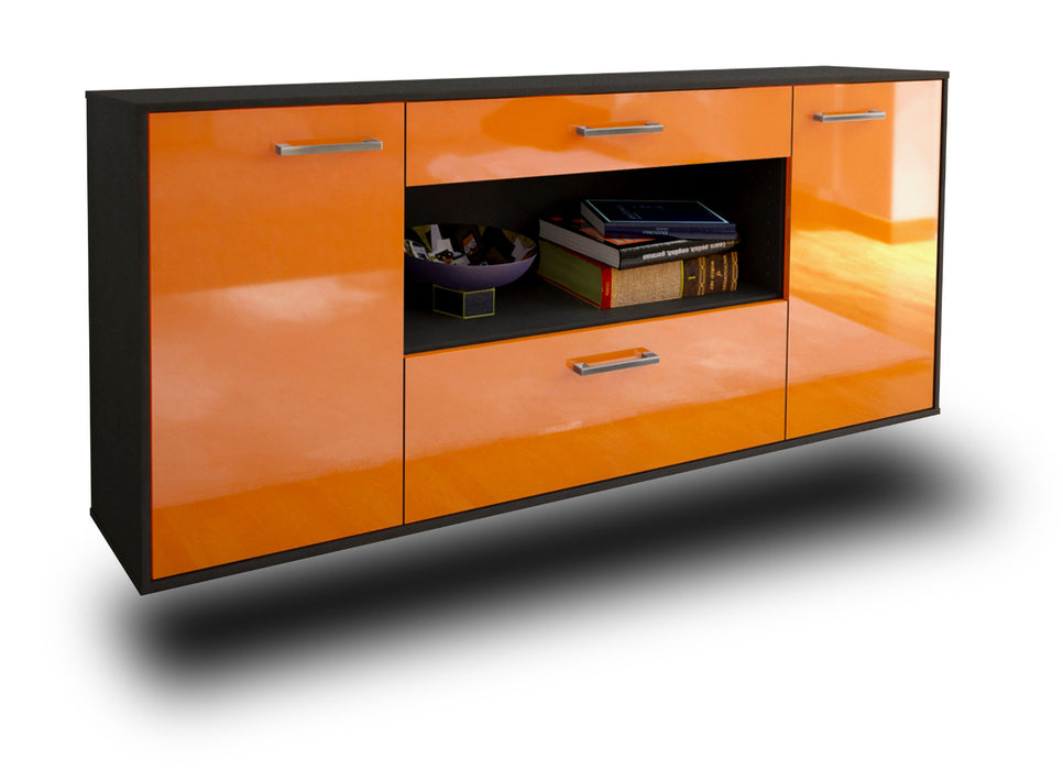 Sideboard Ann Arbor, Orange Seite (180x79x35cm) - Dekati GmbH