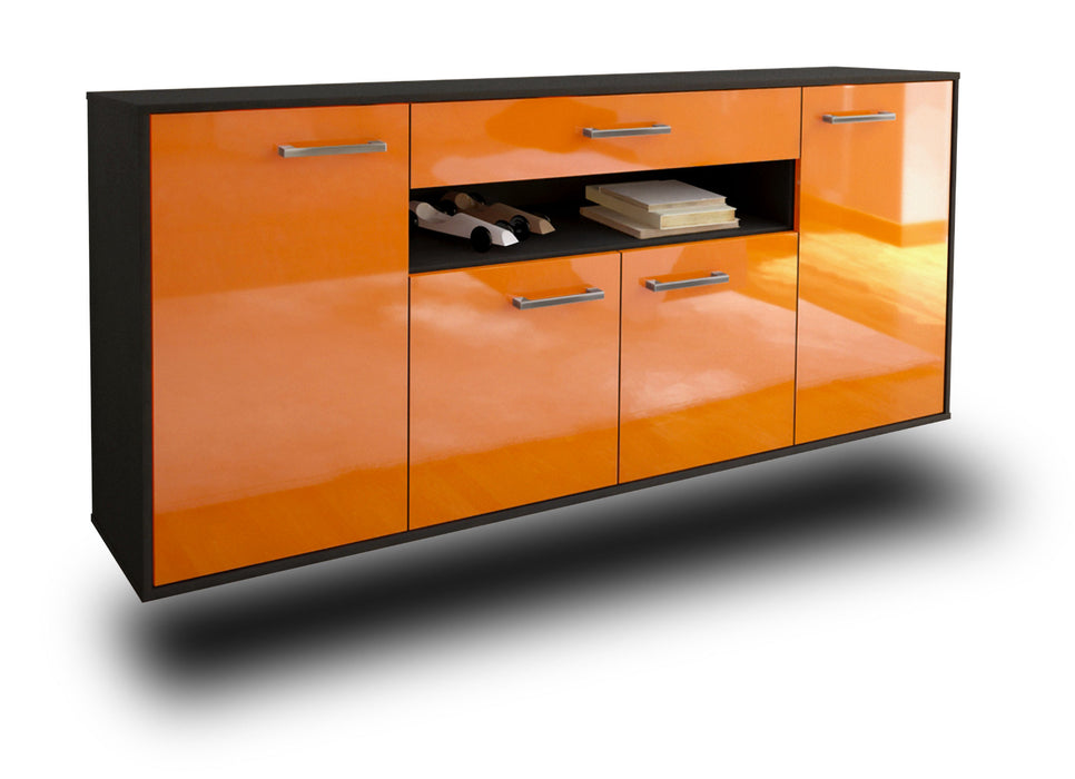 Sideboard Lansing, Orange Seite (180x79x35cm) - Dekati GmbH