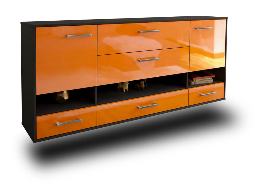 Sideboard Lafayette, Orange Seite (180x79x35cm) - Dekati GmbH