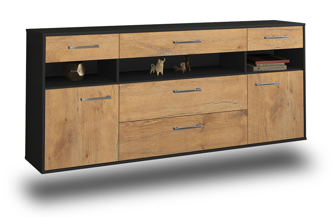 Sideboard Inglewood, Eiche Seite (180x79x35cm) - Dekati GmbH