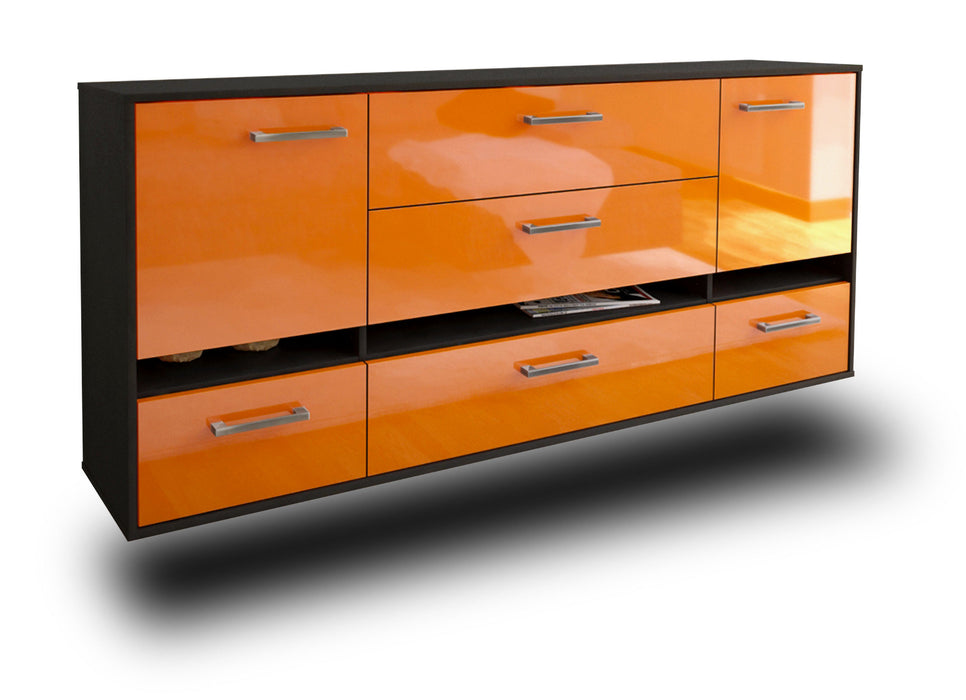 Sideboard Athens, Orange Seite (180x79x35cm) - Dekati GmbH