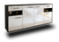 Sideboard Killeen, Weiß Seite (180x79x35cm) - Dekati GmbH