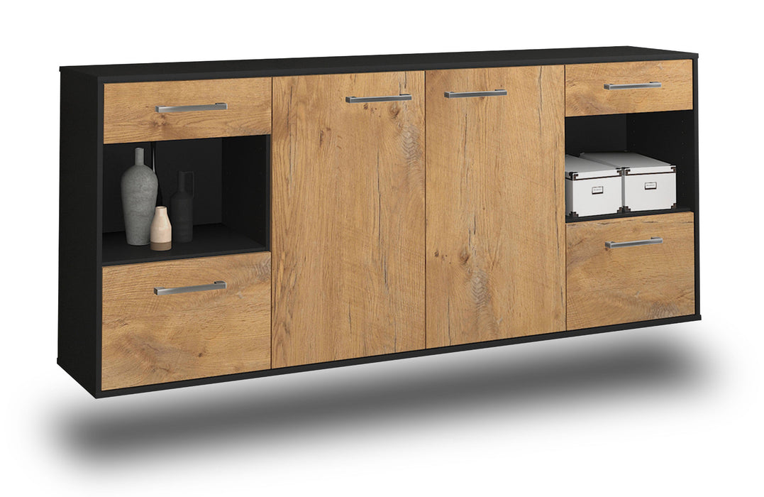 Sideboard Charleston, Eiche Seite (180x79x35cm) - Dekati GmbH