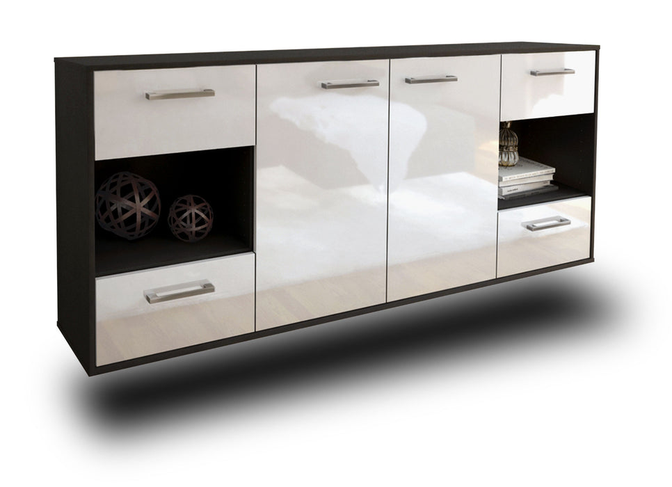 Sideboard Santa Clara, Weiß Seite (180x79x35cm) - Dekati GmbH