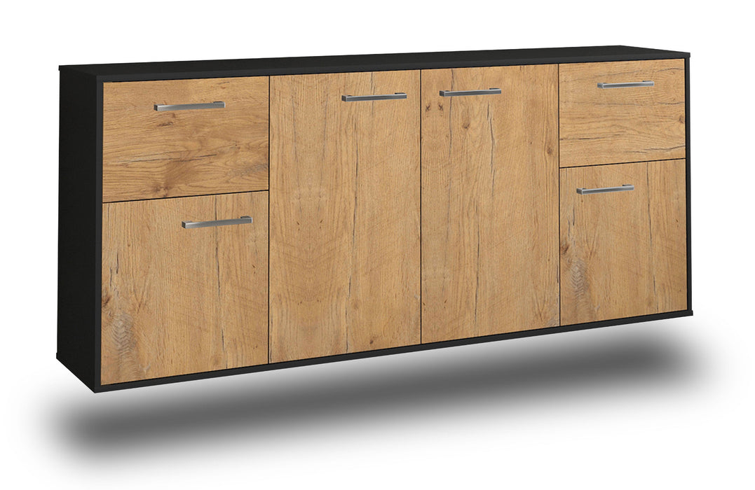 Sideboard Costa Mesa, Eiche Seite (180x79x35cm) - Dekati GmbH