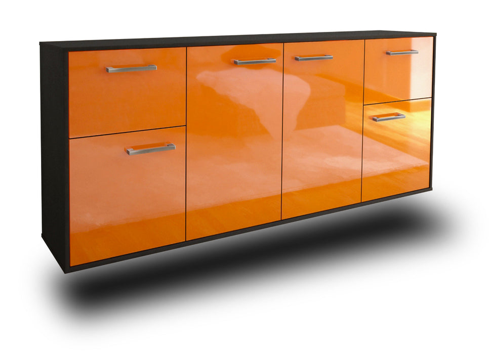 Sideboard Costa Mesa, Orange Seite (180x79x35cm) - Dekati GmbH