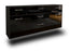 Sideboard Manchester, Schwarz Seite (180x79x35cm) - Dekati GmbH