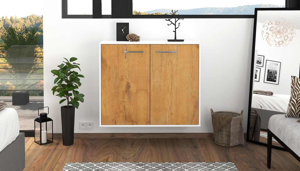 Sideboard Hialeah, Eiche Studio (92x79x35cm) - Dekati GmbH