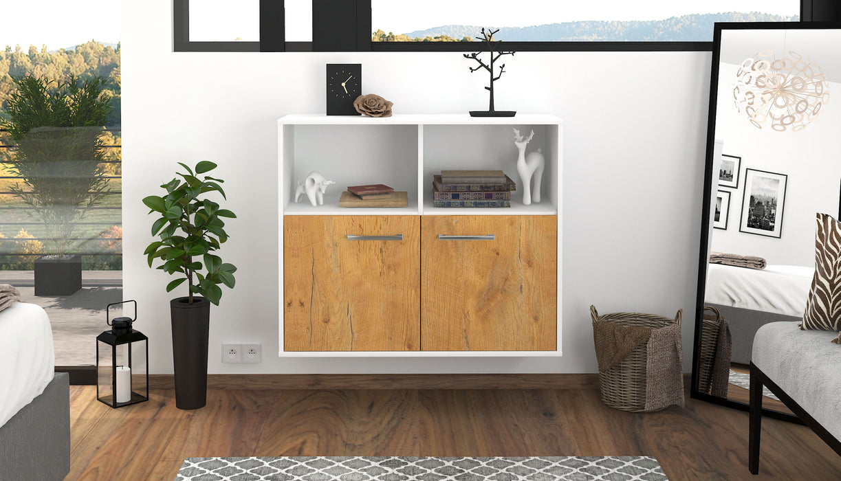 Sideboard Rochester, Eiche Studio (92x79x35cm) - Dekati GmbH