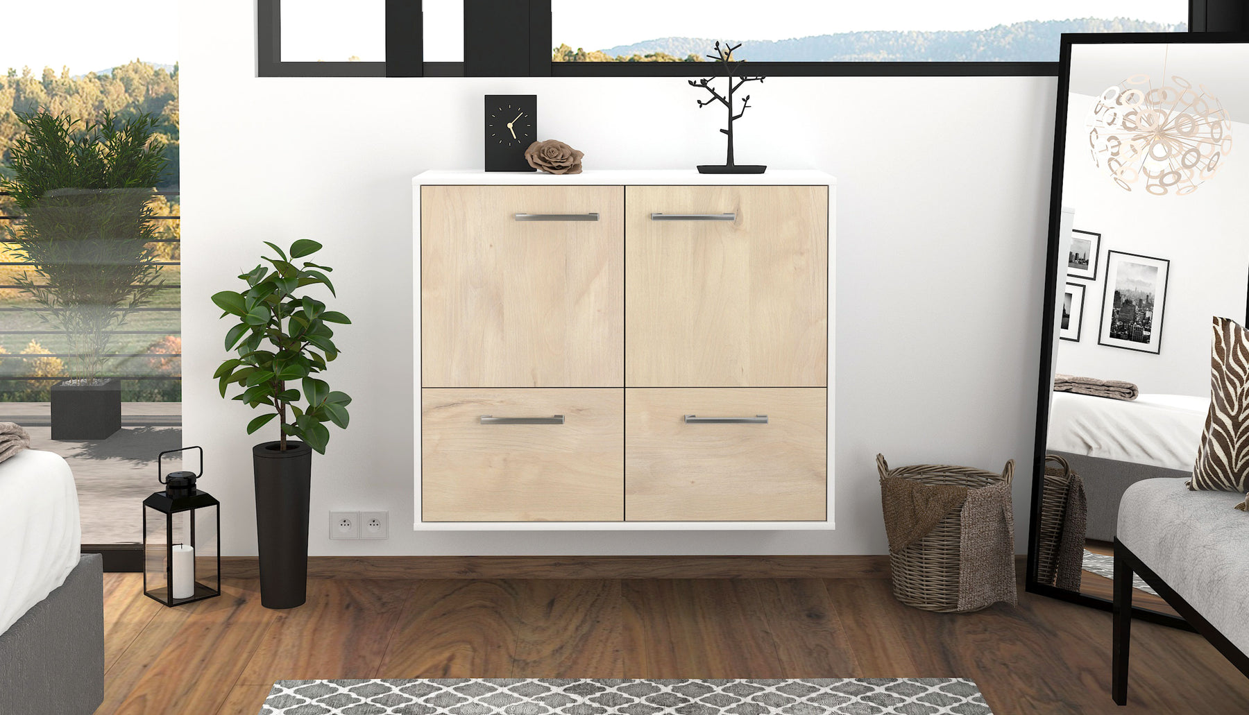 Sideboard Montgomery, Zeder Studio (92x79x35cm) - Dekati GmbH