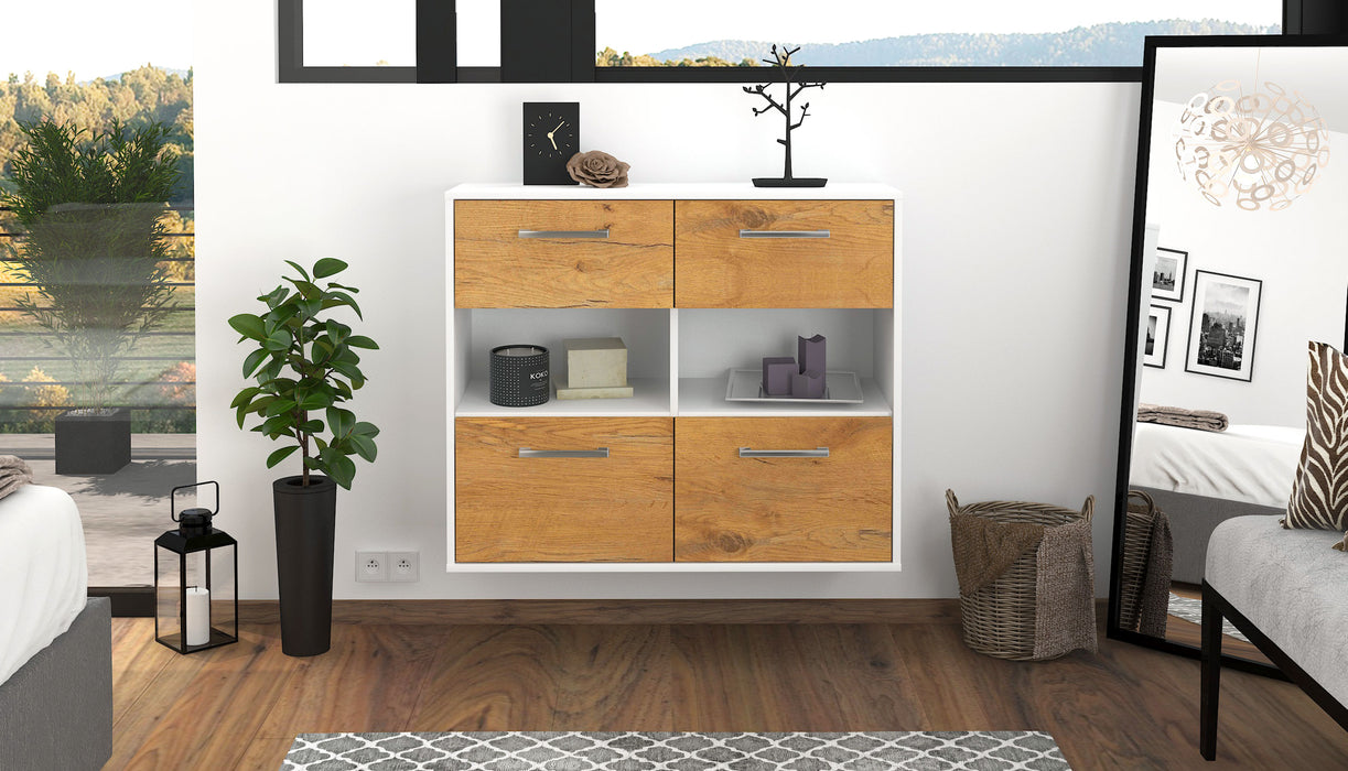 Sideboard Richmond, Eiche Studio (92x79x35cm) - Dekati GmbH