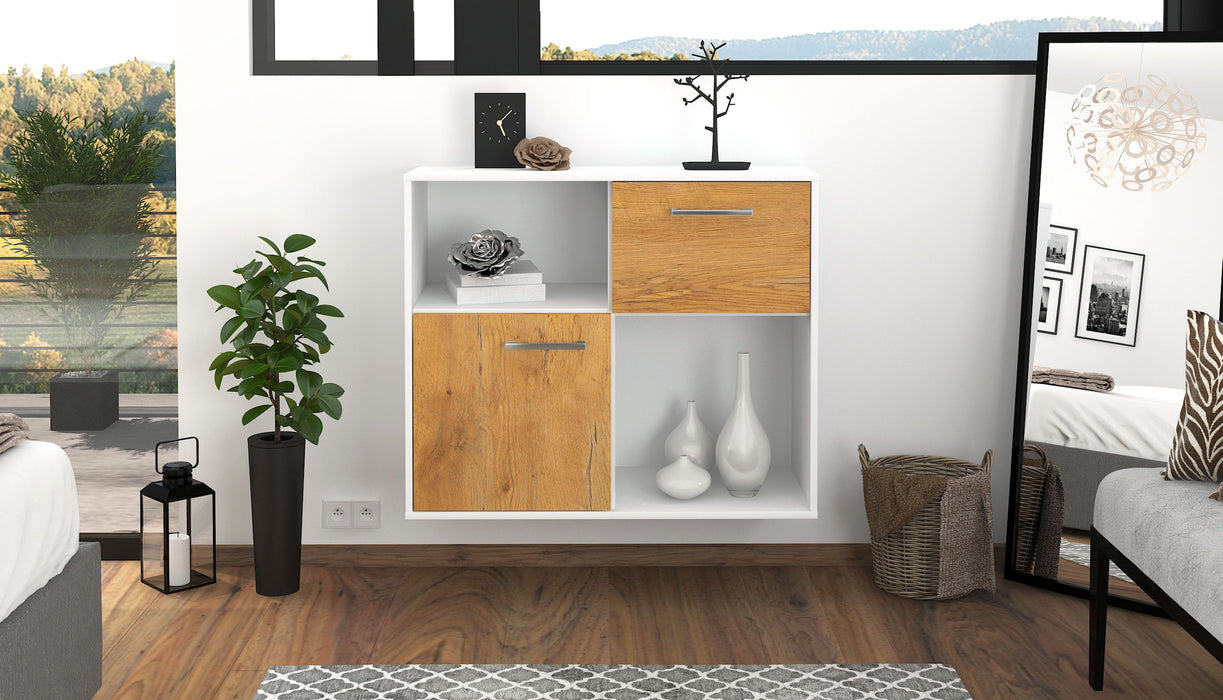 Sideboard Shreveport, Eiche Studio (92x79x35cm) - Dekati GmbH