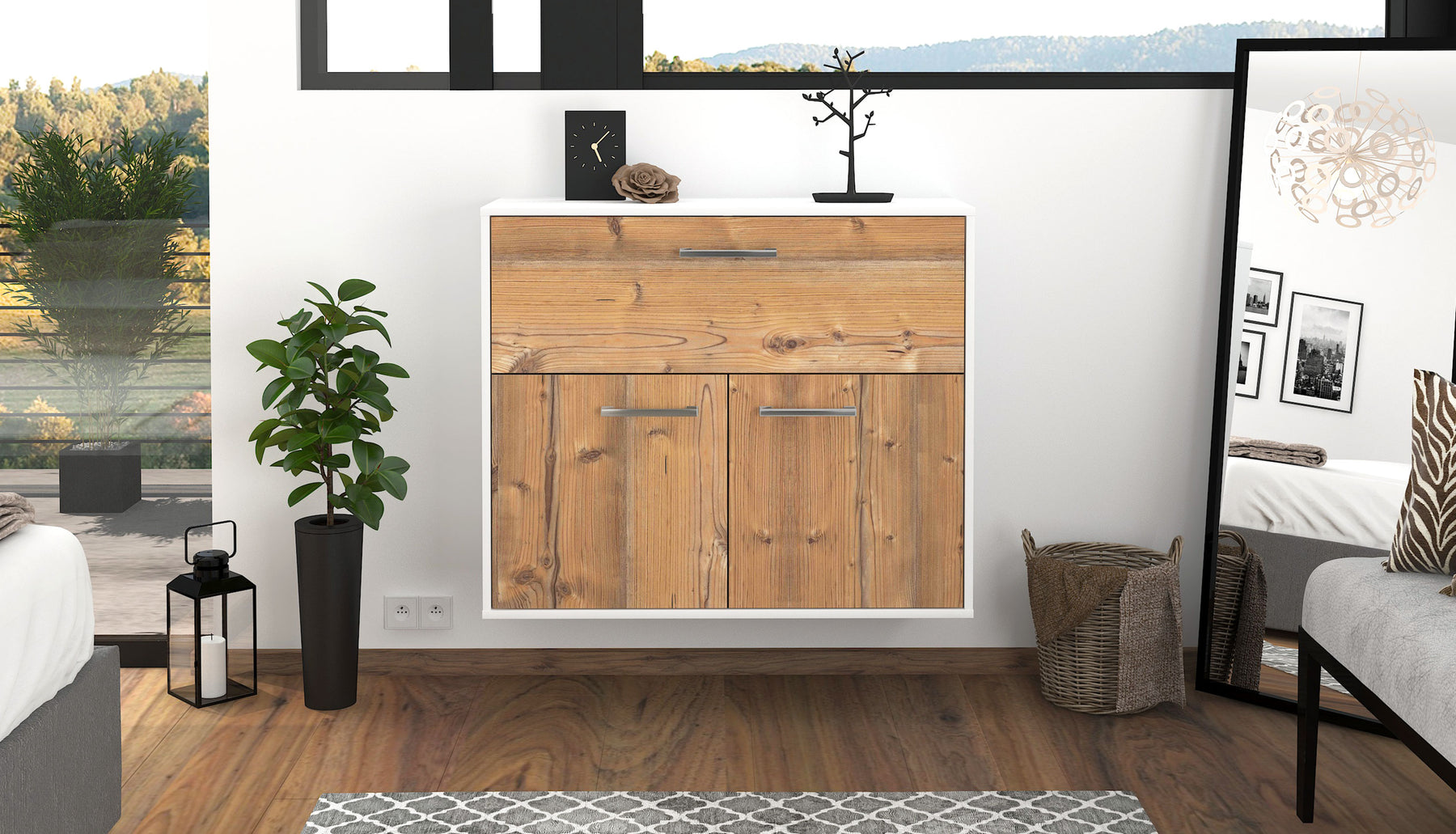 Sideboard Irving, Pinie Studio (92x79x35cm) - Dekati GmbH